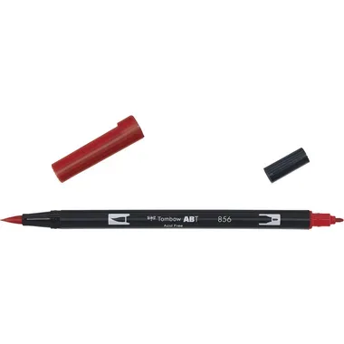 Tombow, TOMBOW Dual Brush Pen ABT 856 china rot