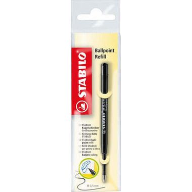 STABILO, STABILO Ballpoint Refill Mine 0.5mm 2/046-02 schwarz