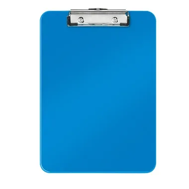 Leitz, LEITZ Klemmbrett WOW PS A4 39710036 blau 80 Blatt