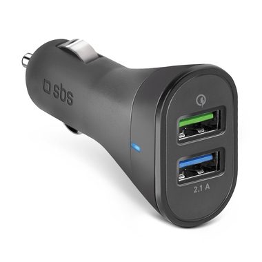 SBS, SBS, Schnellladung, USB-Autoladegerät - Quick Charge, Produkte & Wohnen