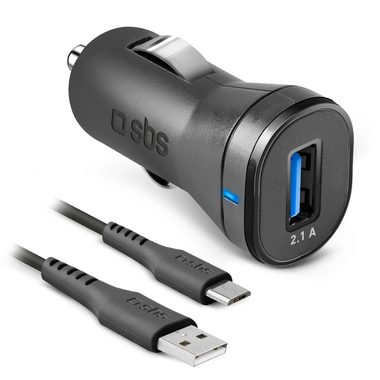 SBS, SBS, Schnellladung, Auto-Ladeset mit Micro-USB, Produkte & Wohnen