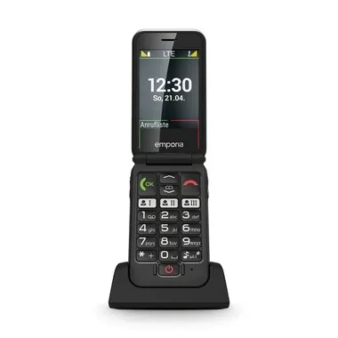 EMPORIA, Emporia JOY LTE V228 New Black Handy – Diverse Smartphones & Handys