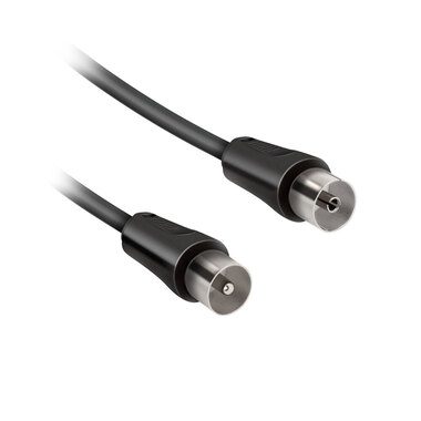 EKON, EKON, Antennenkabel und -adapter, Antennenkabel Stecker / Buchse Schwarz 75dB, Produkte & Wohnen