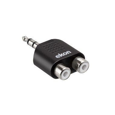 EKON, EKON, Klinke, Audio-Splitter Klinkenstecker auf zwei RCA-Buchsen, Produkte & Wohnen