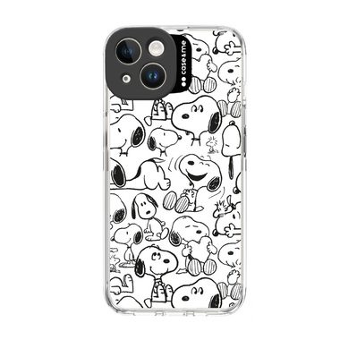 CASEME, CASEME, Hüllen mit kameraschutz, Hülle mit Peanuts-Motiv und Objektivschutz für das iPhone 15, Produkte & Wohnen