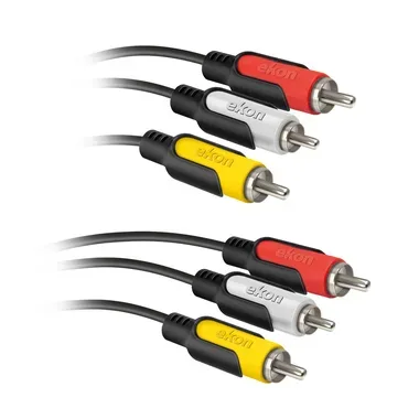 EKON, EKON, RCA, 3 RCA-Kabel, Produkte & Wohnen