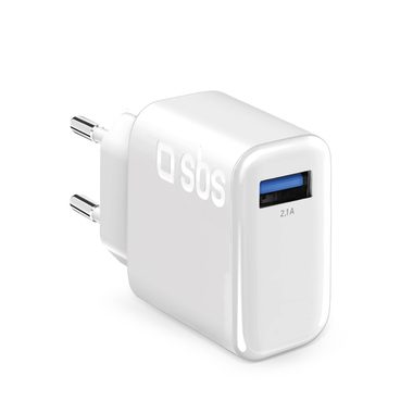 SBS, SBS, Schnellladung, USB-Reiseladegerät mit 10 Watt, Produkte & Wohnen