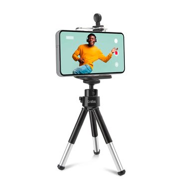 sbs mobile, sbs mobile Dreibeinstativ Arbeitshöhe=16 cm (max) Für Smartphones und GoPro