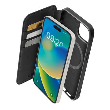 SBS, SBS, Klapphülle, MagSafe-kompatible aufklappbare Hülle für iPhone 15, Produkte & Wohnen