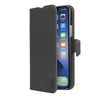 SBS, SBS, Klapphülle, Book Case Wallet für iPhone 13 Pro mit Standfunktion, Produkte & Wohnen