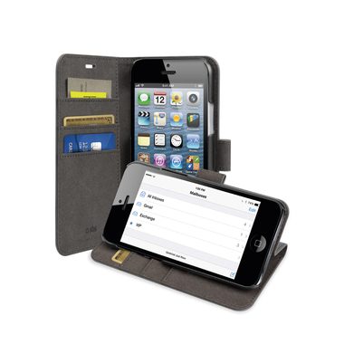 SBS, SBS, Klapphülle, Book Case Wallet für iPhone SE/5S/5 mit Standfunktion, Produkte & Wohnen