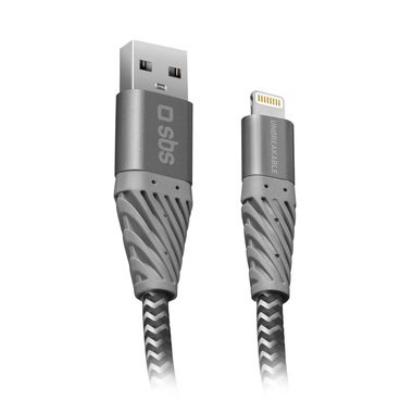 SBS, SBS, Lightning, Licht reflektierendes Aramidfaserkabel USB 2.0 Lightning, Produkte & Wohnen