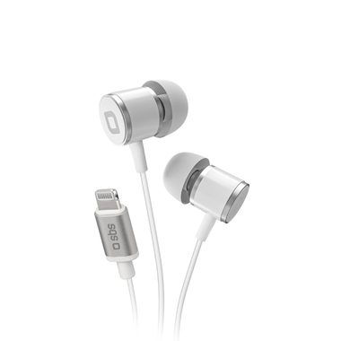 SBS, SBS, Stereo, In-Ear-Headset mit Lightning-Anschluss, Produkte & Wohnen