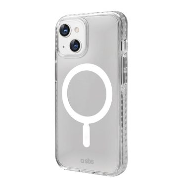 SBS, SBS, Kompatibles kabelloses Laden, MagSafe-kompatible magnetische Ladehülle für iPhone 14 Plus, Produkte & Wohnen