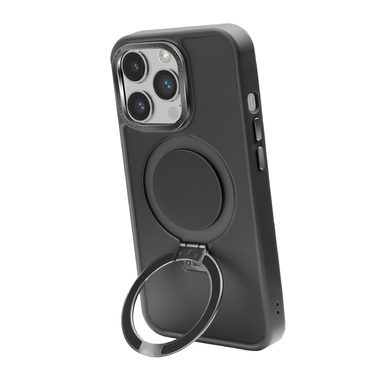 SBS, SBS, Kompatibles kabelloses Laden, MagSafe-kompatible Ladehülle mit Metallverarbeitung und Ring mit Standfunktion für iPhone 14 Pro, Produkte & Wohnen