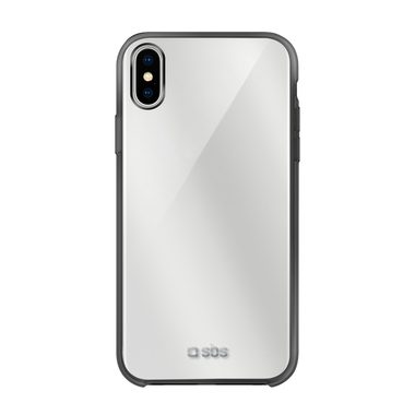 SBS, SBS, Covers, Cover aus Aluminium und Hartglas für iPhone XS / X, Produkte & Wohnen