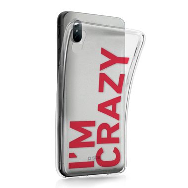 SBS, SBS, Covers, Cover I’m Crazy für iPhone XS/X, Produkte & Wohnen