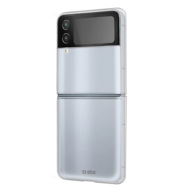 SBS, SBS, Kompatibles kabelloses Laden, Kristallhülle für Samsung Z Flip 4, Produkte & Wohnen