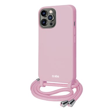SBS, SBS, Kompatibles kabelloses Laden, Farbiges Riemen-Halsband-Cover für iPhone 13 Pro, Produkte & Wohnen