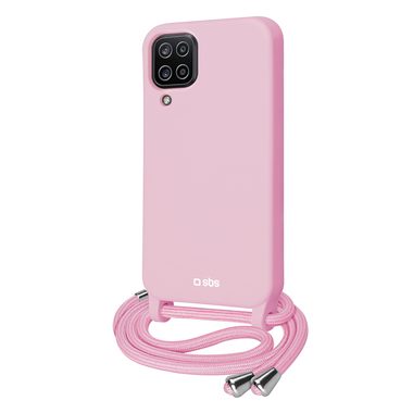SBS, SBS, Covers, Farbiges Riemen-Halsband-Cover für Samsung Galaxy A12, Produkte & Wohnen