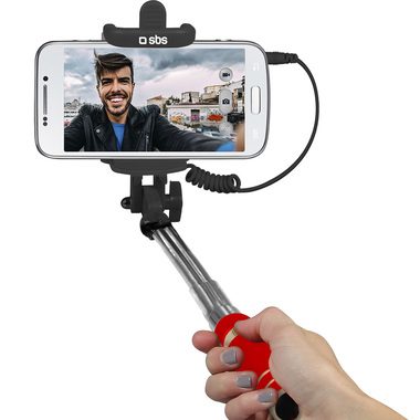 SBS, SBS, Fotografie, Mini-Selfie Stick mit Klinkenstecker 3,5 mm, Produkte & Wohnen