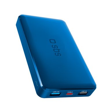 SBS, SBS, Schnellladung, Powerbank fast charge mit 10.000 mAh und 2 USB, Produkte & Wohnen