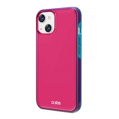 SBS, SBS, Kompatibles kabelloses Laden, Kompostierbares Cover mit transparenter farbiger Oberfläche für das iPhone 13 Mini, Produkte & Wohnen