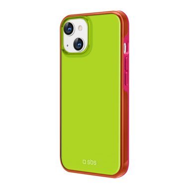 SBS, SBS, Kompatibles kabelloses Laden, Kompostierbares Cover mit transparenter farbiger Oberfläche für das iPhone 14/13, Produkte & Wohnen