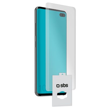 SBS, SBS, Smartphone, Schutzfilm mit Applikator für Samsung Galaxy S10+, Produkte & Wohnen