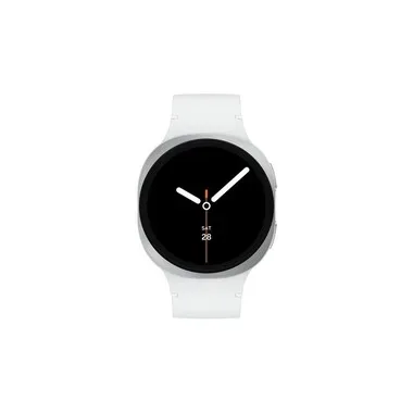 Samsung, Samsung Galaxy Watch8 (40mm, BT, Silver) Smartwatches – Samsung Galaxy Watch 8 – silber