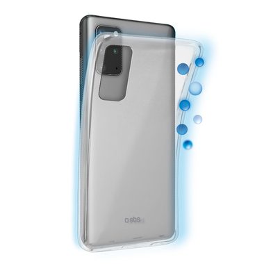 SBS, SBS, Kompatibles kabelloses Laden, Antimikrobielles Cover Bio Shield für Samsung Galaxy S20+, Produkte & Wohnen
