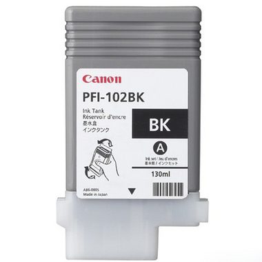 Canon, CANON Tintenpatrone schwarz PFI-102BK iPF 700 130ml