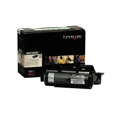 Lexmark, LEXMARK Toner-Modul prebate schwarz 64016HE T640/642/644 21'000 Seiten