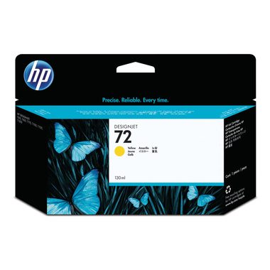 HP, HP Tintenpatrone 72 yellow C9373A DesignJet T1100 130ml