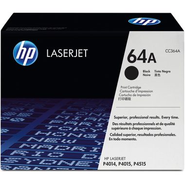 HP, HP Toner-Modul 64A schwarz CC364A LaserJet P4014 10'000 Seiten