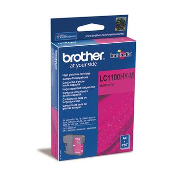 Brother, BROTHER Tintenpatrone HY magenta LC-1100HYM MFC-6490CW 750 Seiten