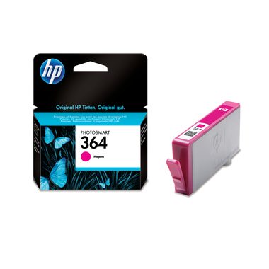 HP, HP Tintenpatrone 364 magenta CB319EE PhotoSmart D5460 300 Seiten