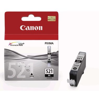 Canon, CANON Tintenpatrone schwarz CLI-521BK PIXMA MP 980 9ml