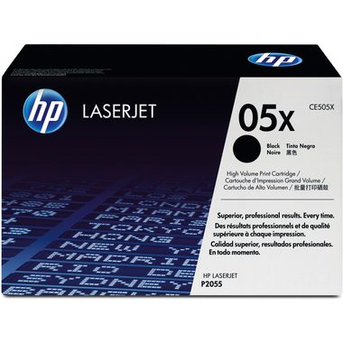 HP, HP Toner-Modul 05X schwarz CE505X LaserJet P2055 6500 Seiten