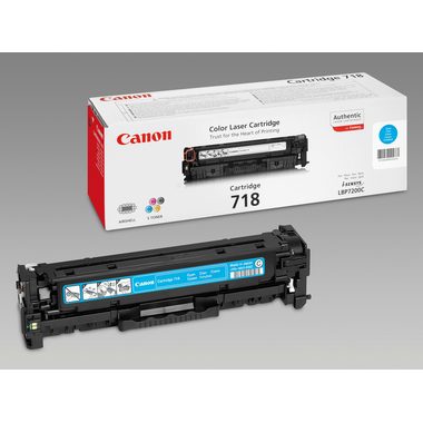 Canon, CANON Toner-Modul 718 cyan 2661B002 LBP 7200 2900 Seiten
