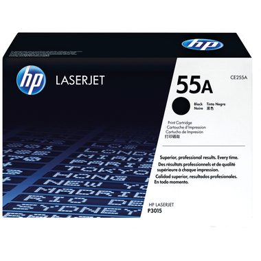 HP, HP Toner-Modul 55A schwarz CE255A LaserJet P3015 6000 Seiten