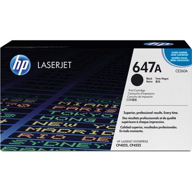 HP, HP Toner-Modul 647A schwarz CE260A Color LJ CP4025 8500 Seiten