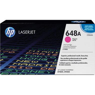 HP, HP 648A Original Tonerkartusche CE263A Magenta