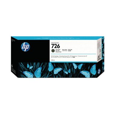 HP, HP Tintenpatrone 726 schwarz matt CH575A DesignJet T1200 300ml