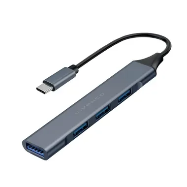 VIVANCO, VIVANCO Hub USB Schwarz