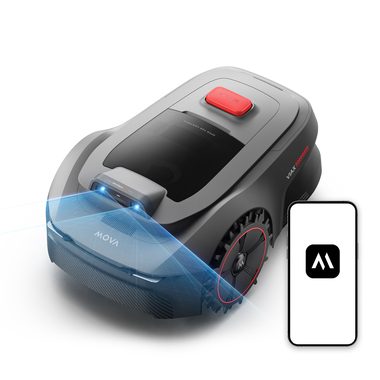 Mova, MOVA ViAX 300 Rasenmäher Roboter – schwarz / grau