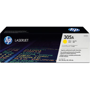 HP, HP Toner-Modul 305A yellow CE412A LJ Pro Color M375 2600 Seiten