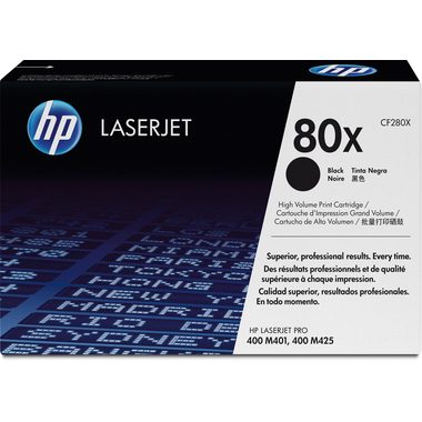 HP, HP Toner-Modul 80X schwarz CF280X LaserJet Pro 400 6900 Seiten
