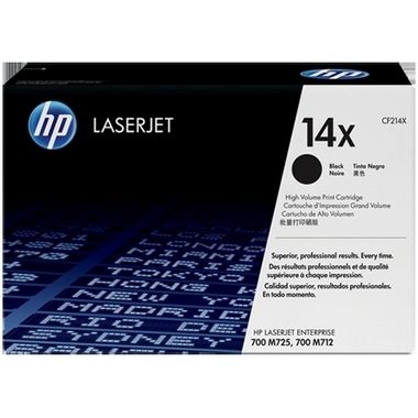 HEWLETT PACKARD, HEWLETT PACKARD - HP Toner-Modul 14X schwarz CF214X LJ Enterpr.700 M712 17'500 S., One Size