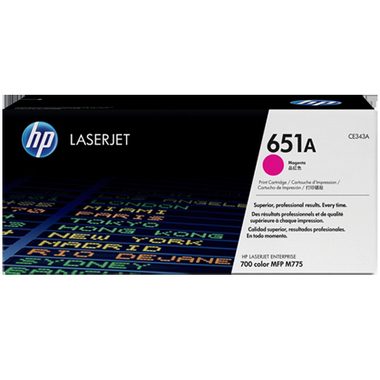 HP, HP 651A Original Tonerkartusche CE343A Magenta